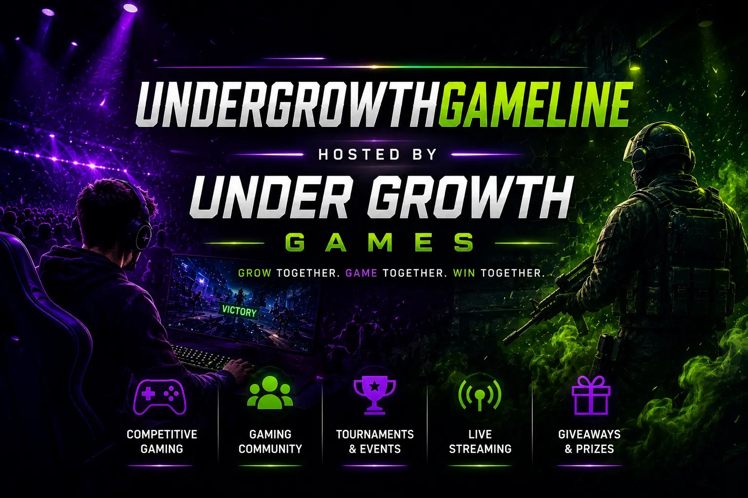 undergrowthgameline hosted by under growth games